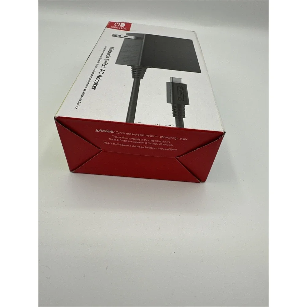 Nintendo AC Adapter for Nintendo Switch USB Type-C 120-volt HACAADHGA